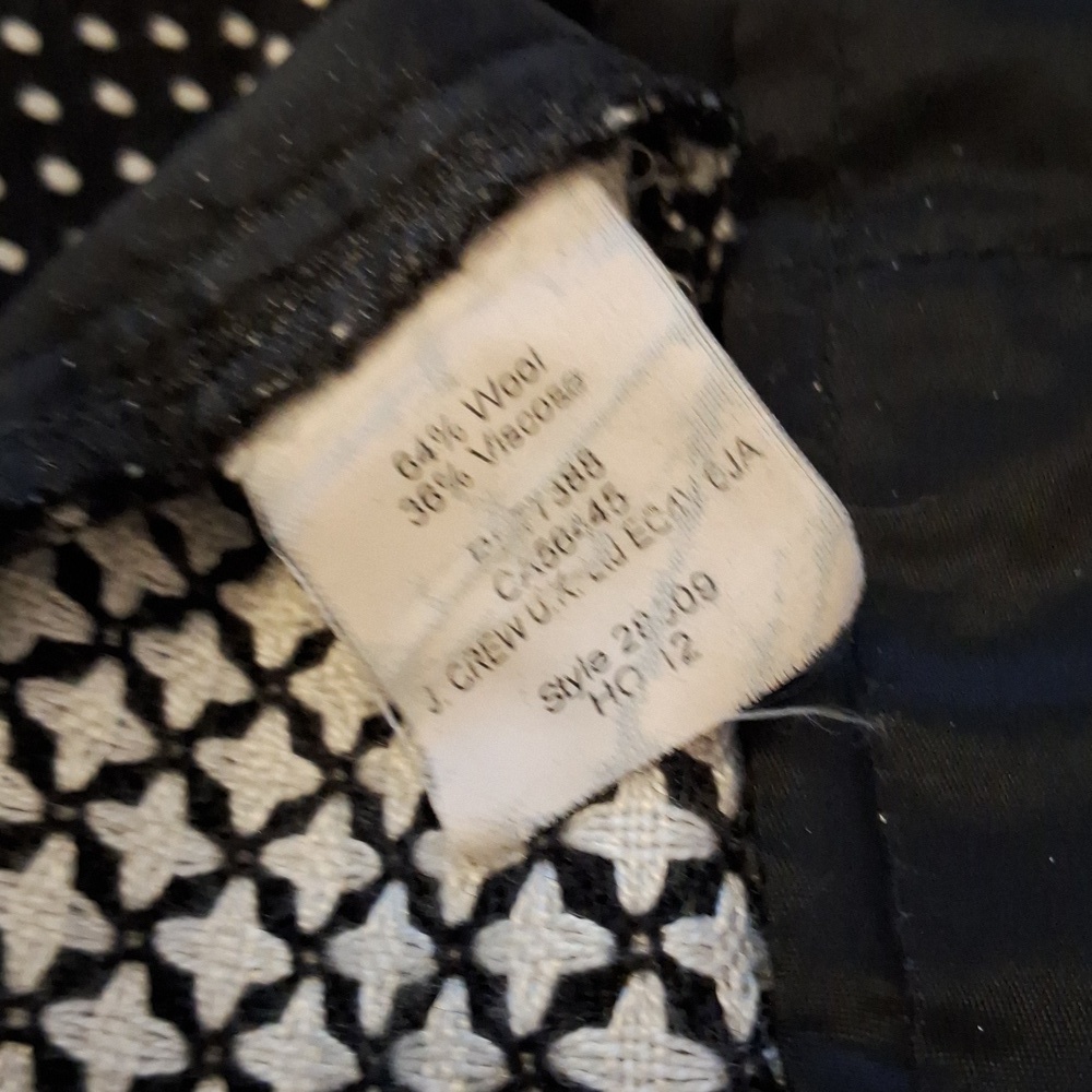 J crew Cafe capri's size 2 - Picture 3 of 4